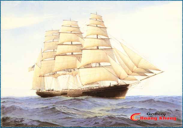 Tranh Thuyền Bườm